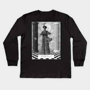 The High Priestess Kids Long Sleeve T-Shirt